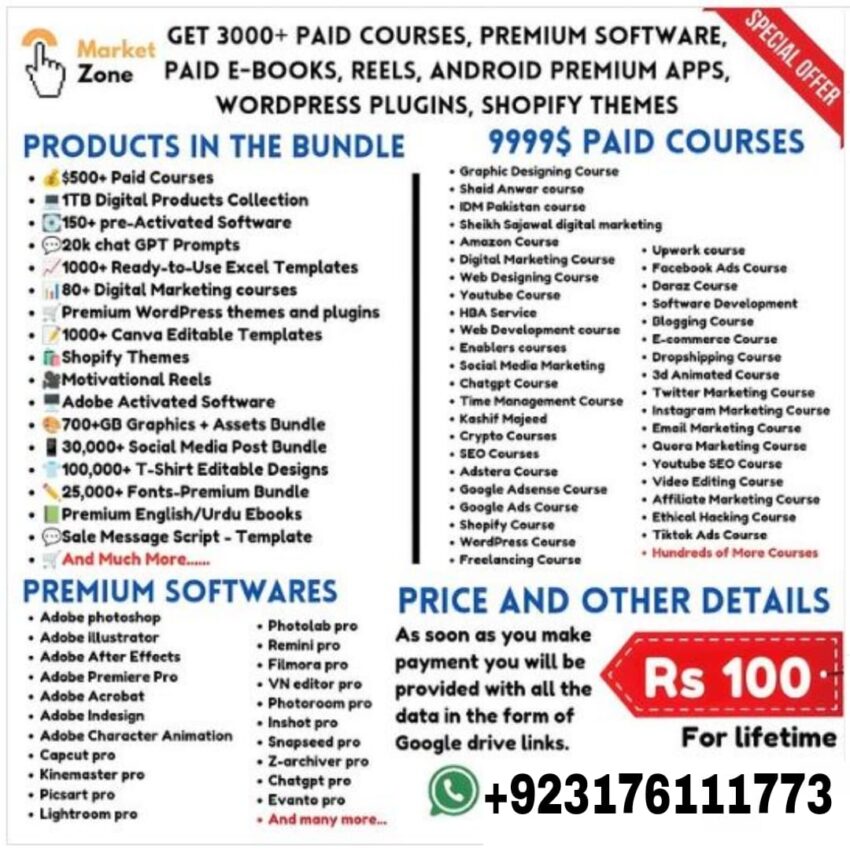 Mega Digital Bundle from Abdullah Services